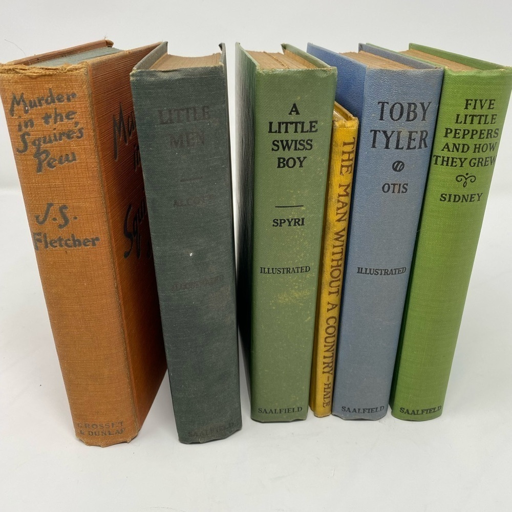 Bundle of 6 Vintage Books